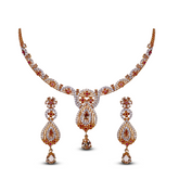 Regal Radiance Zircon Necklace Set